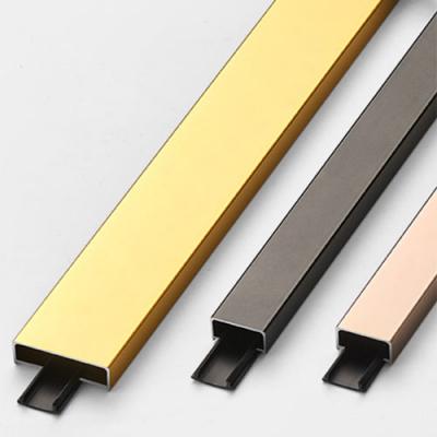 Building materials wall trim u shape decorative metal aluminum trims