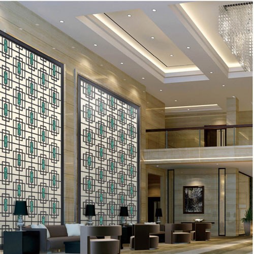 Indoor and outdoor decorative aluminum laser cut panels laser cut metal screens 