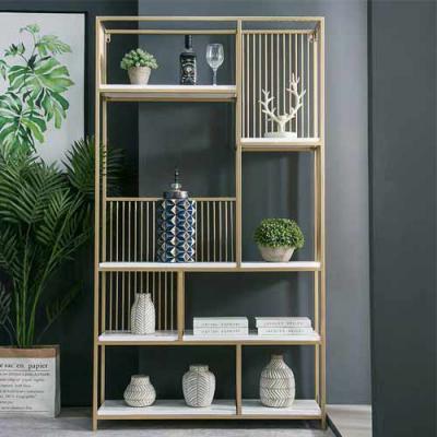 New Design high quality modern metal bookshelf and metal bookcase for office home