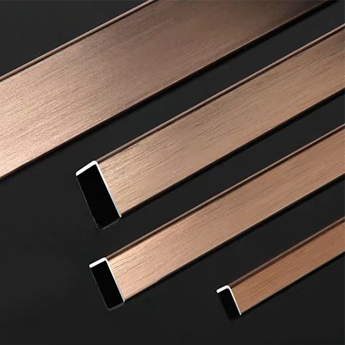 wall decoration aluminum ceramic tile edge profile polish L tile trim